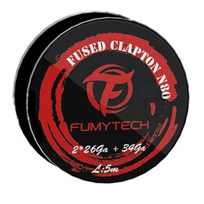 Rolo de 5M de Fused Clapton N80 Wire By Fumytech