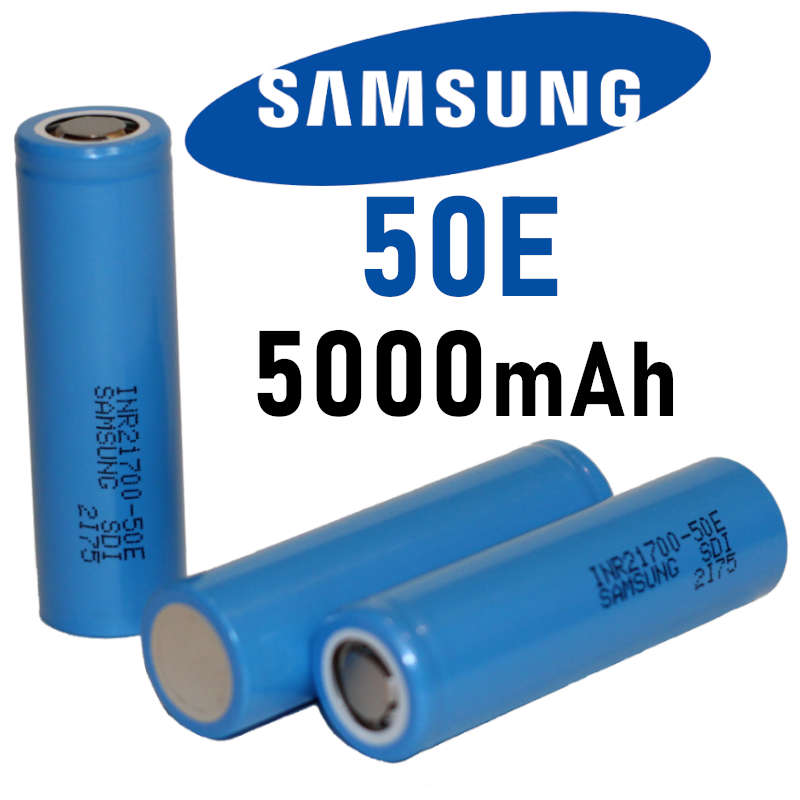 Bateria Recarregável Samsung 50E 21700 5000mAh