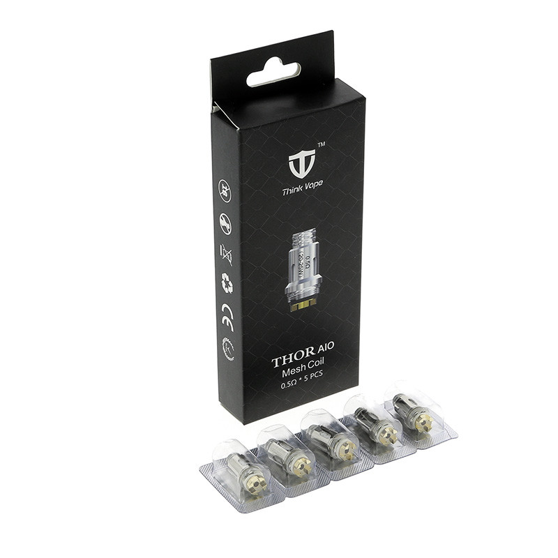 Resistências Mesh para Thor AIO MOD POD da ThinkVape