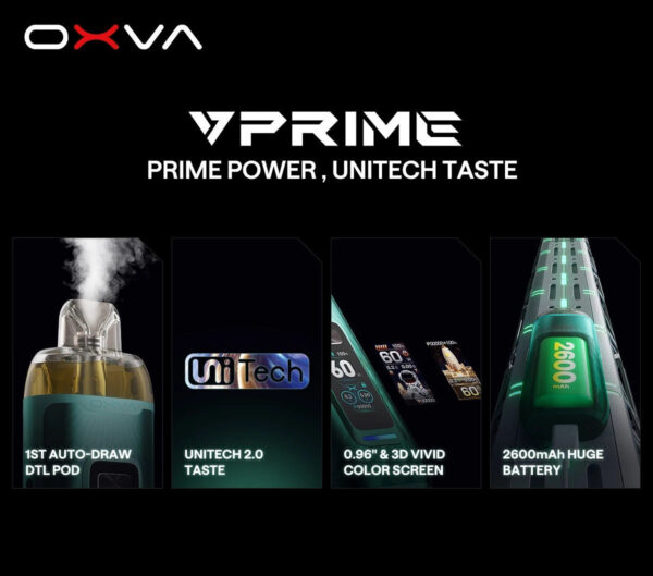 VPrime POD Kit 60W By OXVA - Image 5