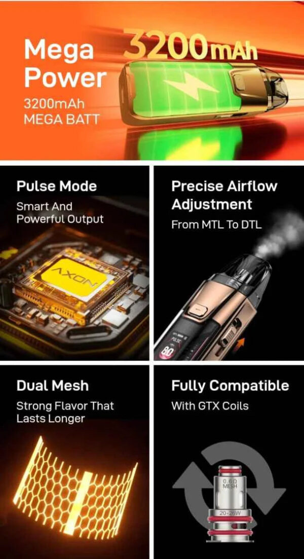 Kit Luxe XR Max 2 80W By Vaporesso - Image 5
