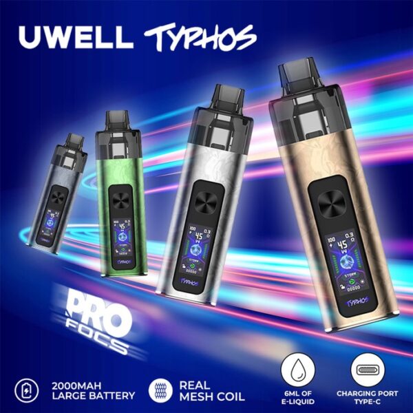 POD Kit Typhos 45W By UWELL - Image 10