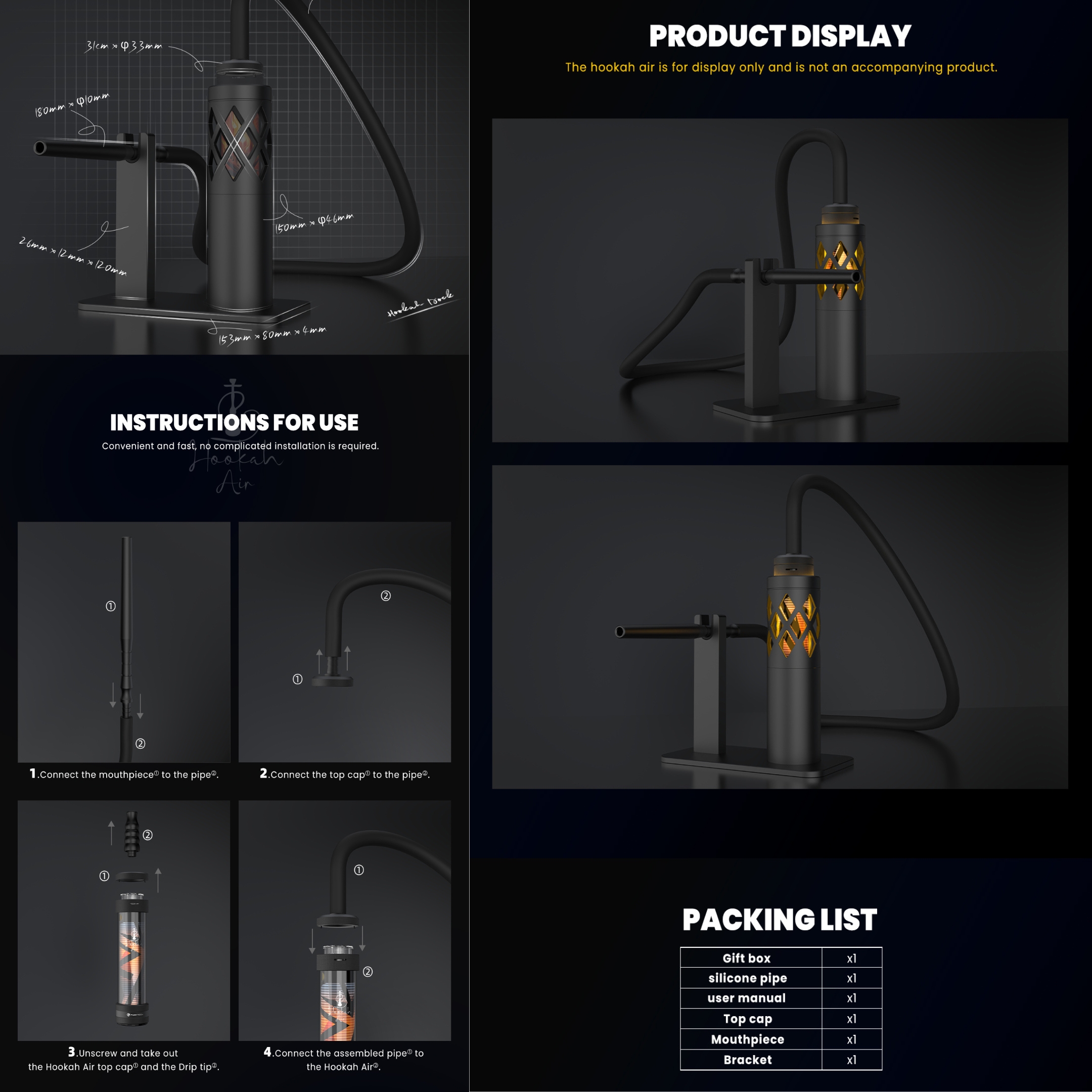 E-Chicha Hookah Dock By Fumytech - Image 4